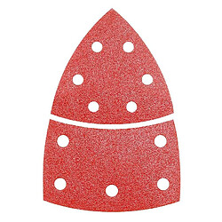 10 Feuilles abrasives C430 BOSCH pour ponceuses Multi 102 x 62, 93 mm Expert for Wood and Paint 11 trous/Grain:Grain 40