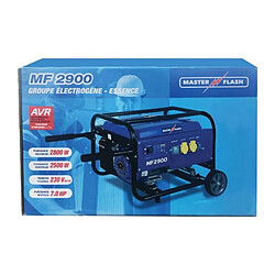 Acheter Master Flash Groupe électrogene essence AVR 2900 W / 2500 W