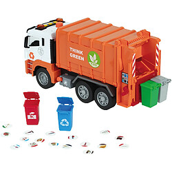 Camion poubelle son et lumière 30 cm A2502298
