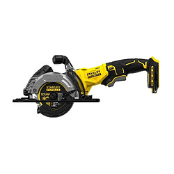 Scie Circulaire 115 mm Brushless - 18V - 4 500 trs/min, 2 sens de coupe, LED - Gamme V20 - STANLEY FATMAX, SFMCS515B-XJ