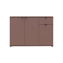 Avis Ss marque Commode 3 portes 1 tiroir - Terracotta
