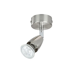 SPOT MURAL LED GU10 3W 230LM ACIER PROFILE - 367201001
