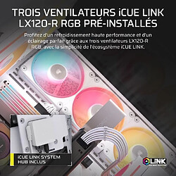 Avis CORSAIR 3500X LX R RGB Tempered Glass Mid Tower PC Case, White