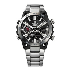 Montre - CASIO - ECB-2000D-1AEF - 51mm - Argent - Bluetooth - Solaire - Étanche 10 bars