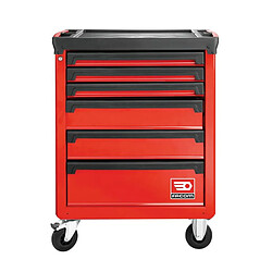 Servante ROLL 6 tiroirs 3 modules par tiroir rouge FACOM ROLL.6MA3PF