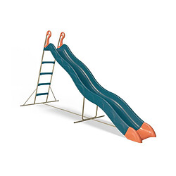 Toboggan PYROU Bleu TRIGANO 3,32 m. 3-12 ans.