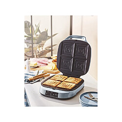Gaufrier croque monsieur Lagrange Croq y 4 189410 pas cher