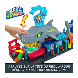 Acheter Hot wheels garage City station de lavage requin - Multicolore
