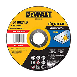 Dewalt disque tronçonnage inox - Ø180 mm