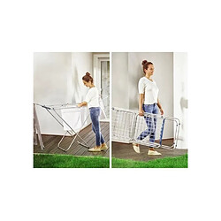 Leifheit Séchoir à linge sur pied Siena 180 - Bleu pas cher