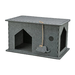 Abri - TRIXIE - Lene - Feutre - 54 x 30 x 35 cm - Gris
