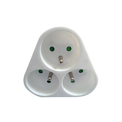 TRIPLITE 3X16A FACE TRIANGLE SC SATIPLUGS FRANCE - 210171S