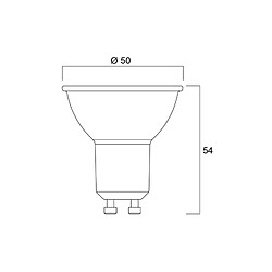 Lampe REFLED Superia Retro ES50 5W dimmable 4000K SYLVANIA 0029134