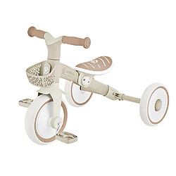 Tricycle Globber Learning Trike 2 en 1 ecologic Taupe