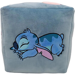 Acheter Coussin Cube - LILO & STITCH - Microfibre - Dimensions 25 x 25 x 25 cm