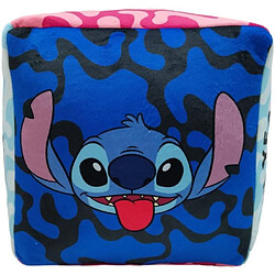 Acheter Coussin Cube Premium Disney Lilo & Stitch, Microfibre, 25 x 25 x 25 cm