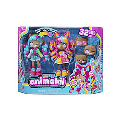 Bandai Poupée mannequin Animakii Lollipop et Bubblegum