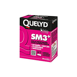 QUELYD COLLE PAPIER SM3 300G QUELYD - 30602593 QUELYD Colle papier SM3+ 300g - Colle renforcée tous papiers peints