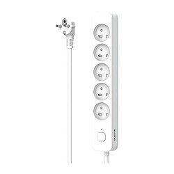 Acheter Multiprise - QUARX - 5 prises - Avec câble 3m, protection enfants