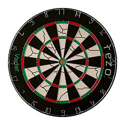 Jeu de fléchettes - VADER - Set cible et 6 fléchettes inclus - Fibres naturelles - REZO 