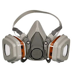 3M Kit 1/2 Masque + 1 Paire de Cartouches Gaz et Poussières A2-P2 - Spécial Peinture & Vernis