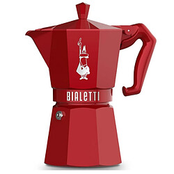 Cafetière italienne 6 tasses rouge - 0009056 - BIALETTI