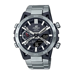 Montre - CASIO - ECB-2000D-1AEF - 51mm - Argent - Bluetooth - Solaire - Étanche 10 bars