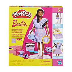 Play-doh coffret pâte à modeler Barbie - Rose