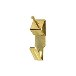 Crochets tableau en acier laiton 30mm 1 trou 20 pièces CIVIC INDUSTRIE 19701102