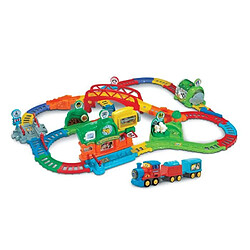 Jeu électronique Vtech Tut Tut Bolides Super circuit train éducatif et Adam train marchand
