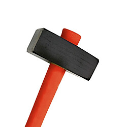 Masse couple carrée en acier 4kg avec manche en tri matière MERMIER 514140