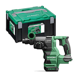 Perforateur SDS+ Brushless HIKOKI DH1826DAW2Z 26mm 18V 3,2J en HitCase III (Machine nue)
