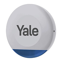 Sirene extérieure - YALE - Pour alarme intelligente - 100 dB et lumieres LED clignotantes - Gris
