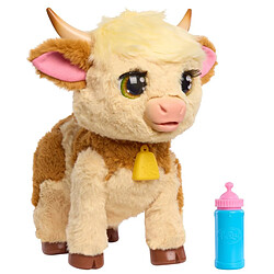 Fur real Peluche interactive Maggie la vache - Multicolore