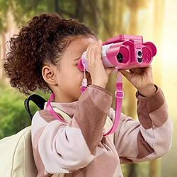 Jeu électronique Vtech Genius XL Jumelles vidéo interactives Rose pas cher