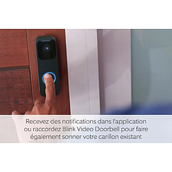 Avis BLINK Sonnette Intelligente - Sonnette Vidéo - Noire