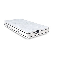 Matelas 90x200 marque DUNLOPILLO - Hauteur 21 cm Latex - Aération naturelle - 7 zones- S...