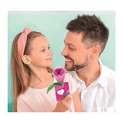 Clementoni Coffret créatif fleurs tulipe pas cher