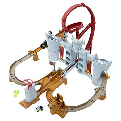 Avis Hot wheels garage Mario Kart château de Bowser - Multicolore