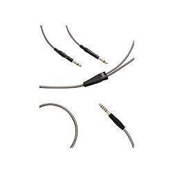 Câble Upgrade symétrique cuivre Meze audio mono 3,5 mm à 4,4 mm