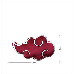 Acheter Coussin 3D - NARUTO SHIPPUDEN - Logo Akatsuki - Microfibre - 50 cm