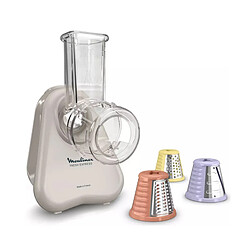 Robot 3en1 râpeur, trancheur et éminceur 150w - DK853BE0 - MOULINEX
