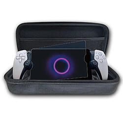 Pack pochette de protection Alpha Omega Players Starter Combo Gris pour Playstation Portal + Verre trempé