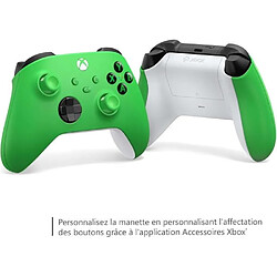 Microsoft Manette de jeu - Xbox - Sans fil - Velocity Green pas cher