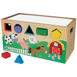 Coffret 7 en 1 jouets en bois FIRST LEARNING A2502243