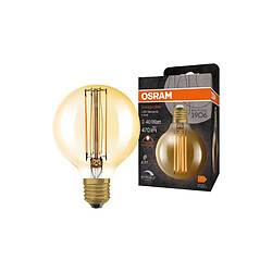 1906 GLOBE 80MM CLAIR 5.8W E27 CHAUD OSRAM - 4099854090844