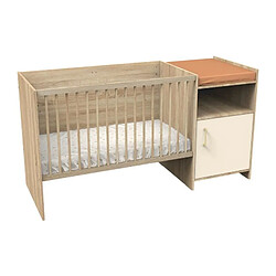 Acheter Lit combiné - 120 x 60 cm - Evolutif en 90 x 190 cm - CHARLIE - SAUTHON - Creme