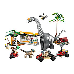 Lego Jurassic World La poursuite du vélociraptor et du titanosaure