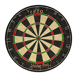 Jeu de fléchettes - VADER PRO - Set cible et 6 fléchettes inclus - Fibres de sisal - REZO