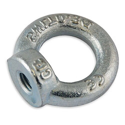 Anneau de levage femelle en acier zingué C15 M12 340kg CHAPUIS 901 12Z
